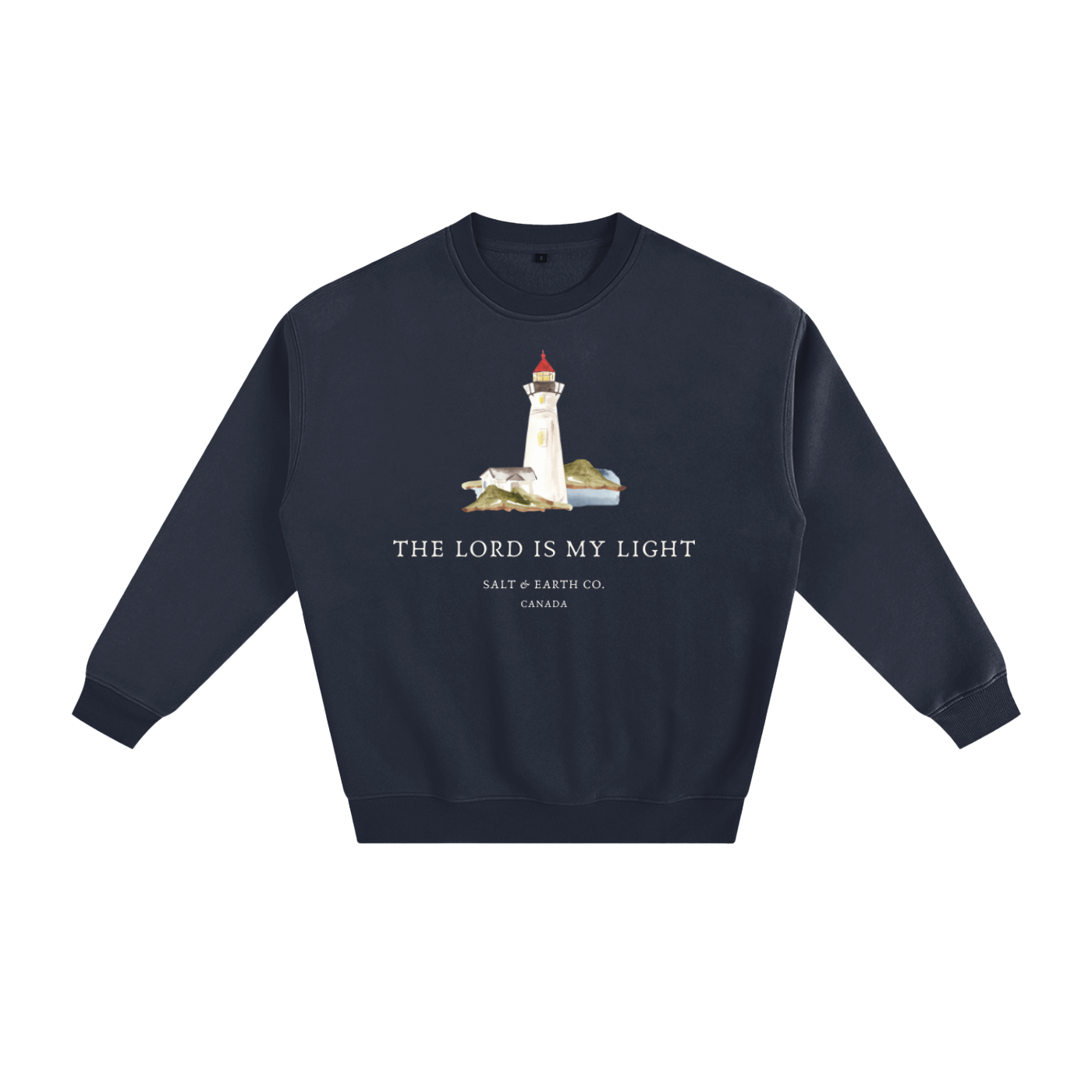 Psalm 27 Fleeced Sweatshirt