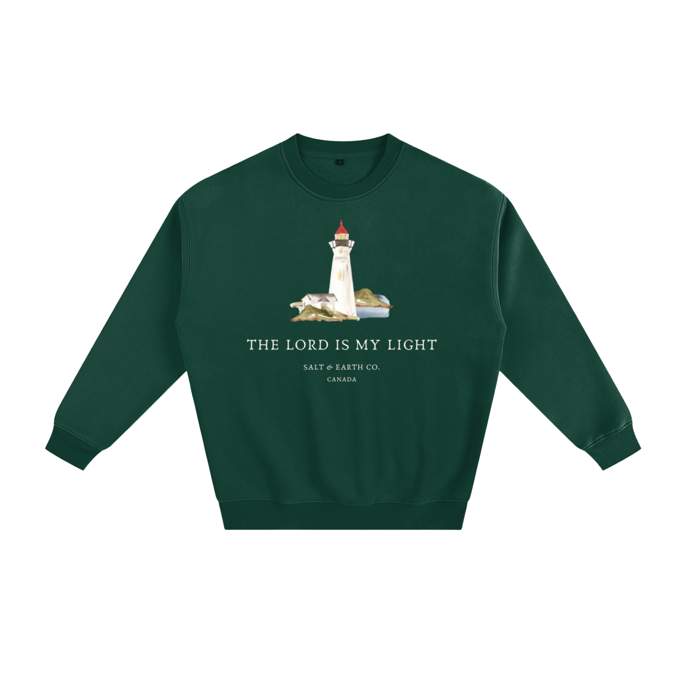 Psalm 27 Fleeced Sweatshirt