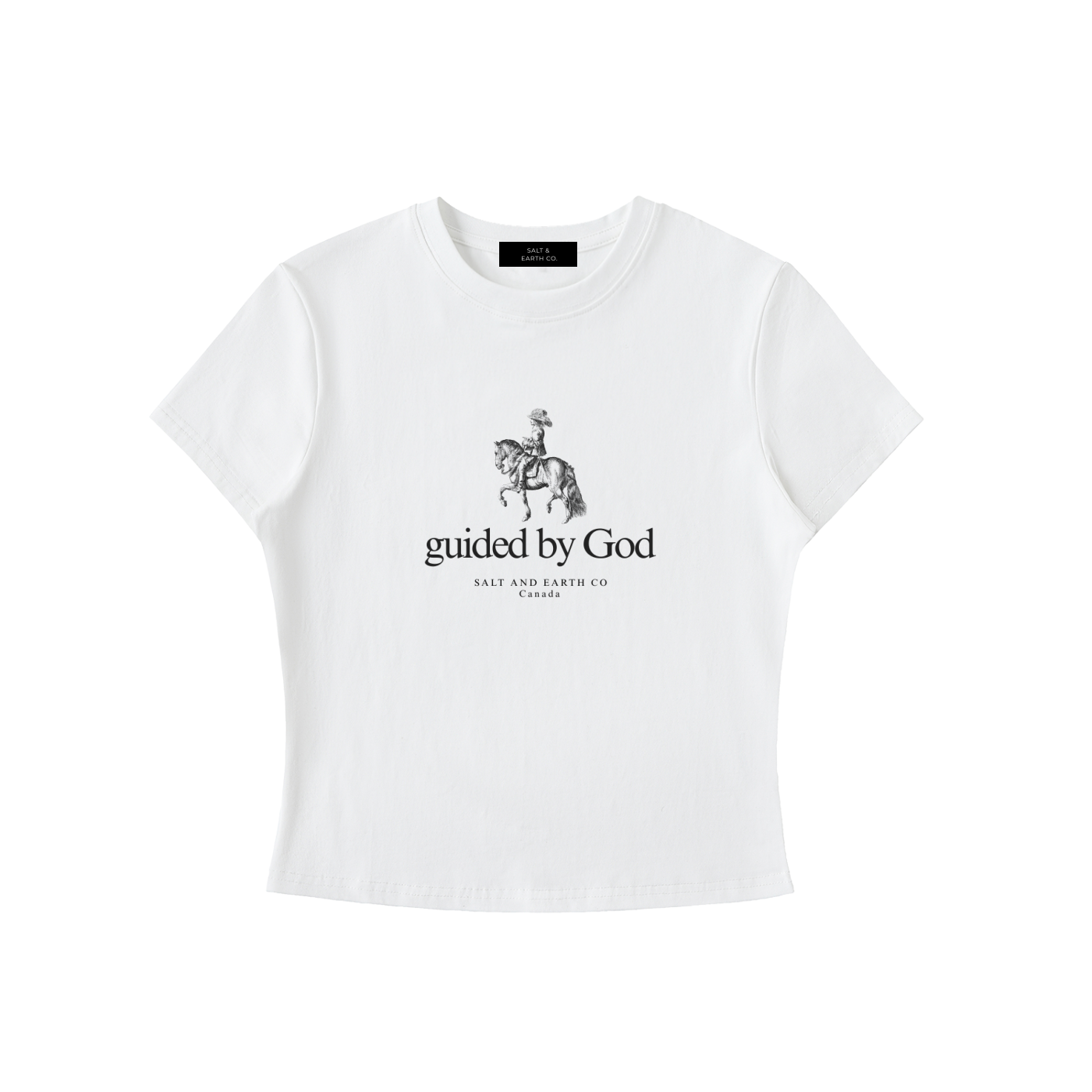 Essential Bodycon Crewneck T-Shirt