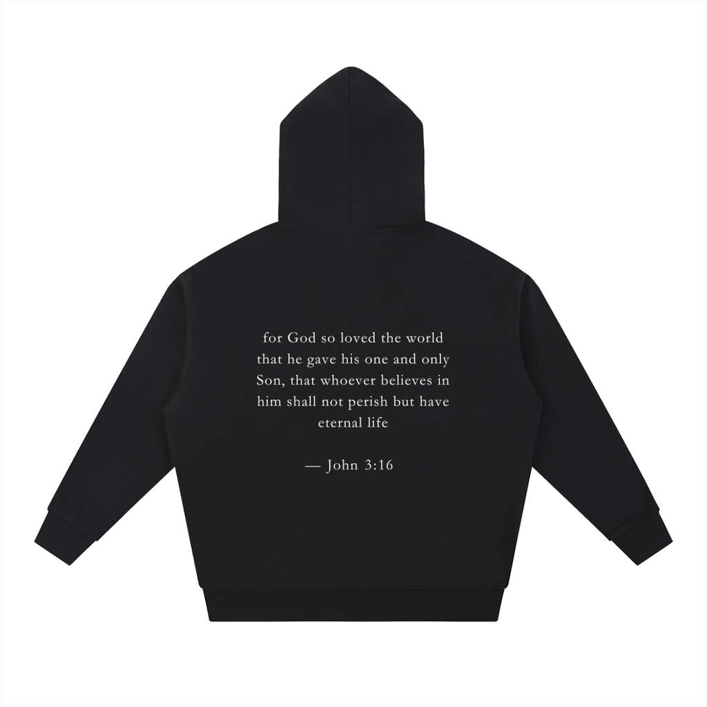 John 3: 16 Essential Heavyweight Hoodie