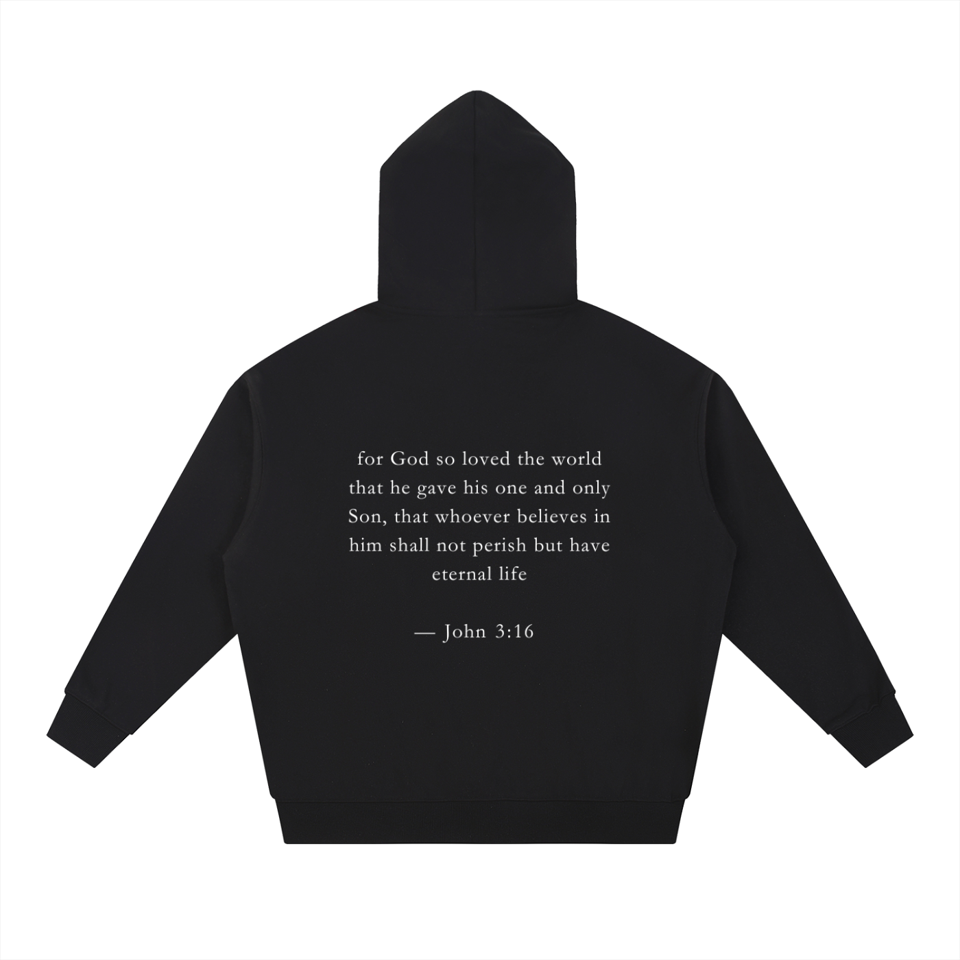 John 3: 16 Essential Heavyweight Hoodie